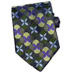 Ted Baker London Silk Shapes Pattern Necktie